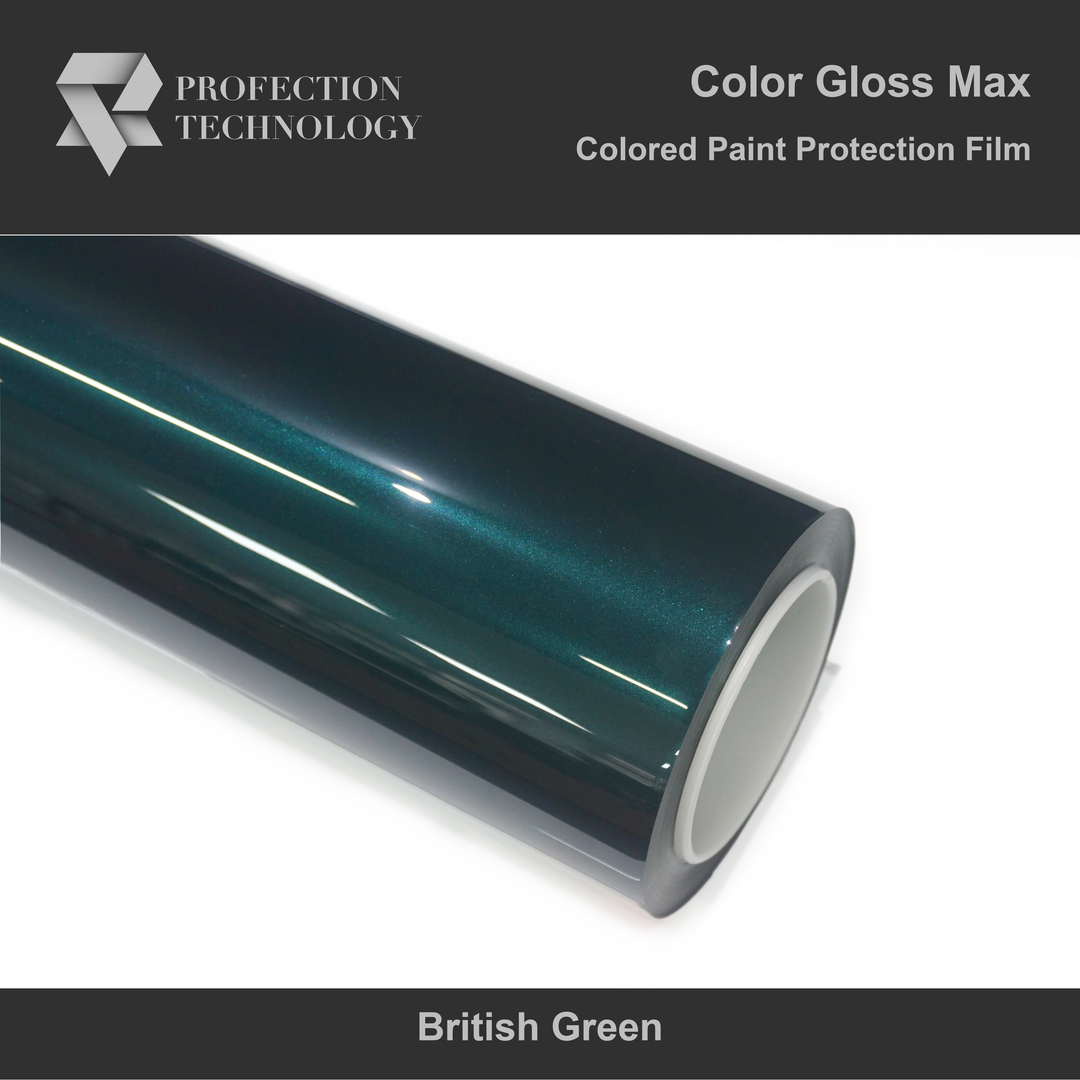 Max Gloss Paint Protection Film British Green