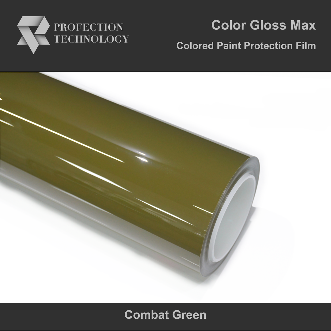 Max Gloss Paint Protection Film Combat Green