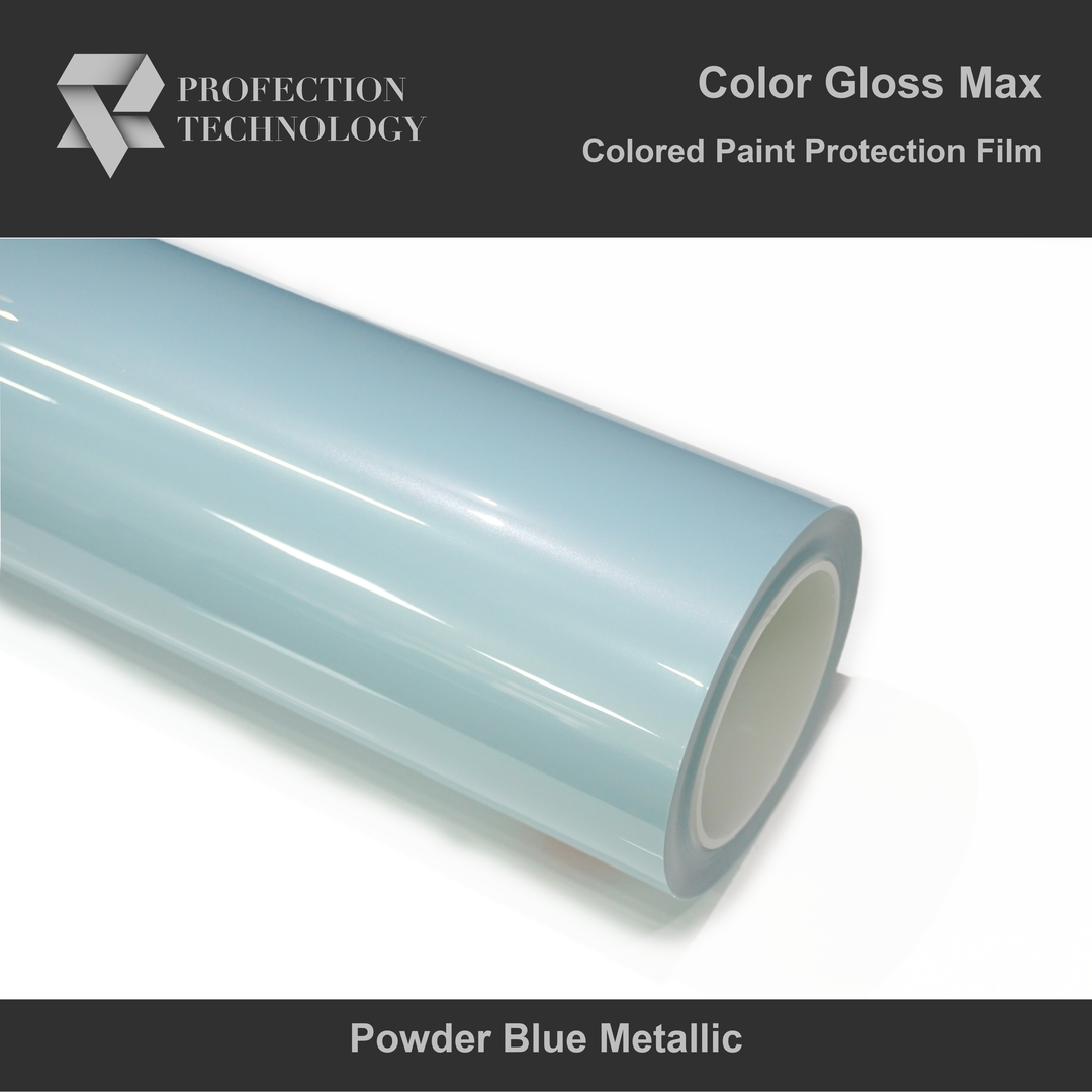 Max Gloss Paint Protection Film Powder Blue Metallic