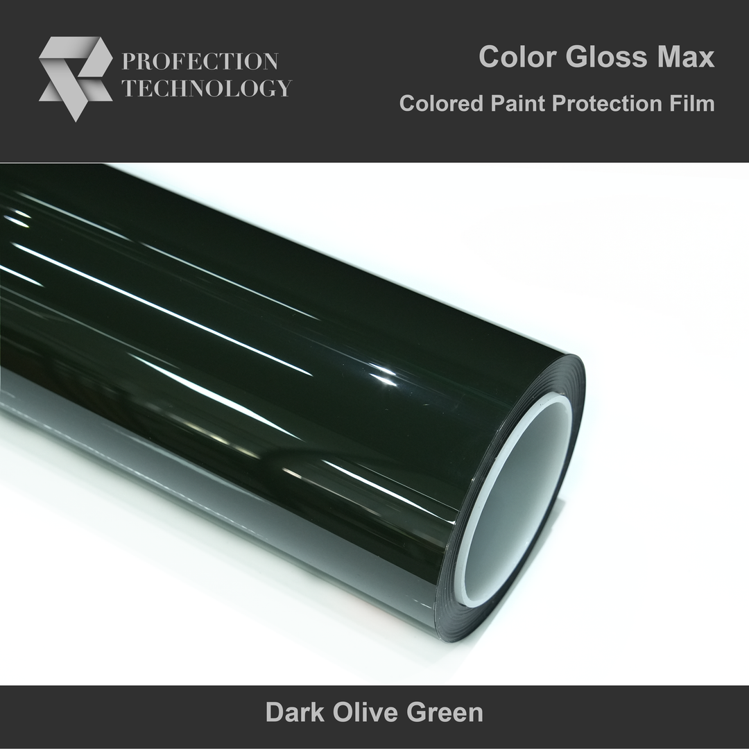 Max Gloss Paint Protection Film Dark Olive Green