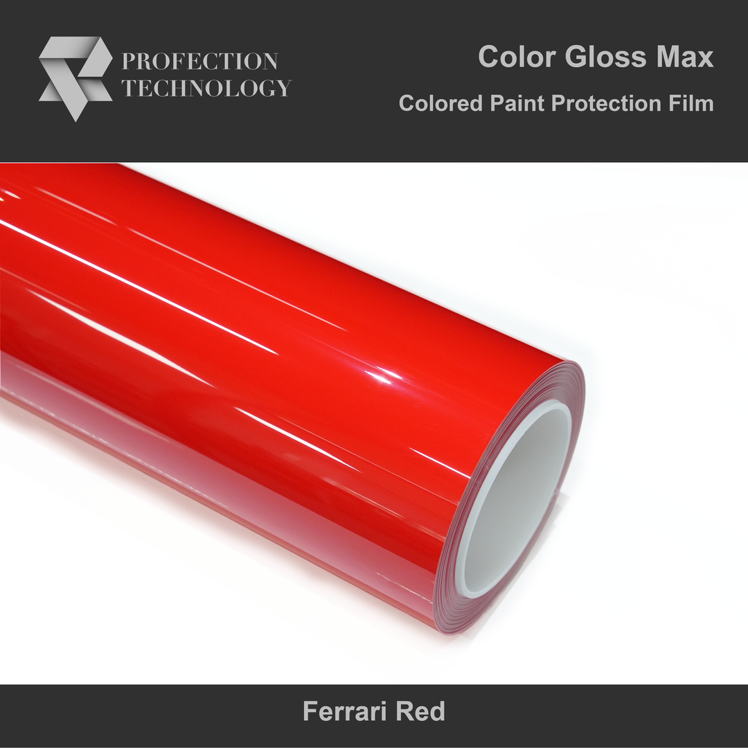 Max Gloss Paint Protection Film Ferrari Red