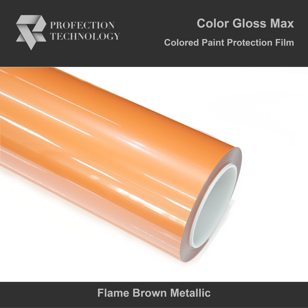Max Gloss Paint Protection Film Flame Brown Metallic