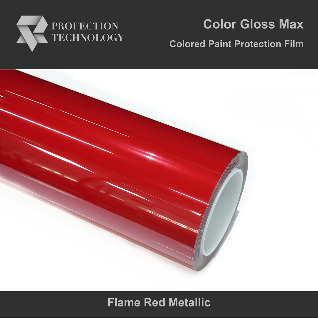 Max Gloss Paint Protection Film Flame Red Metallic