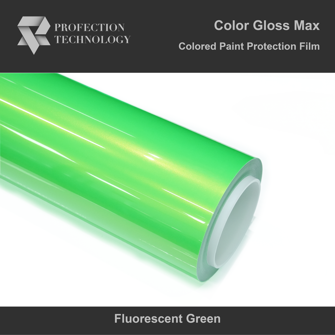 Max Gloss Paint Protection Film Fluorescent Green