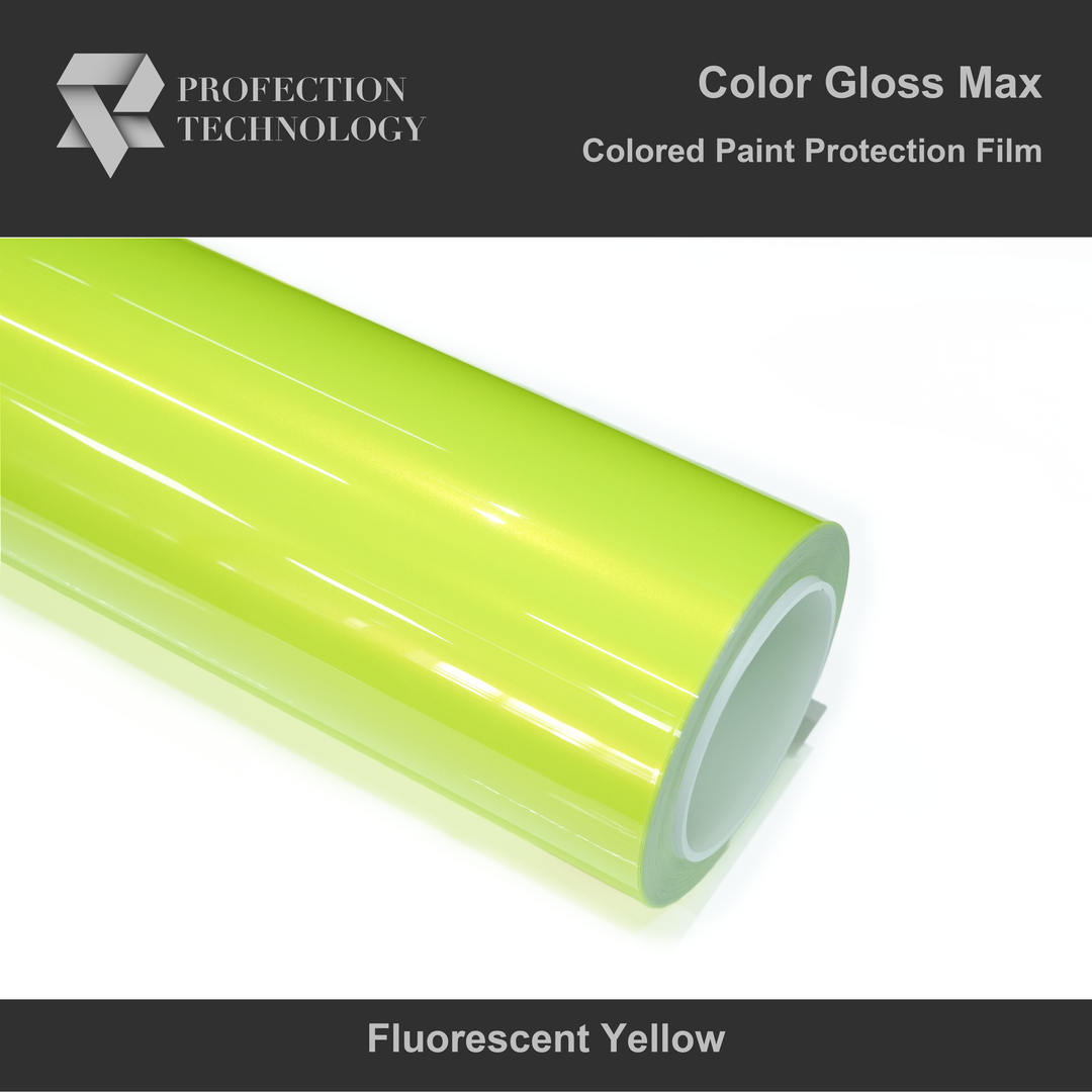 Max Gloss Paint Protection Film Fluorescent Yellow