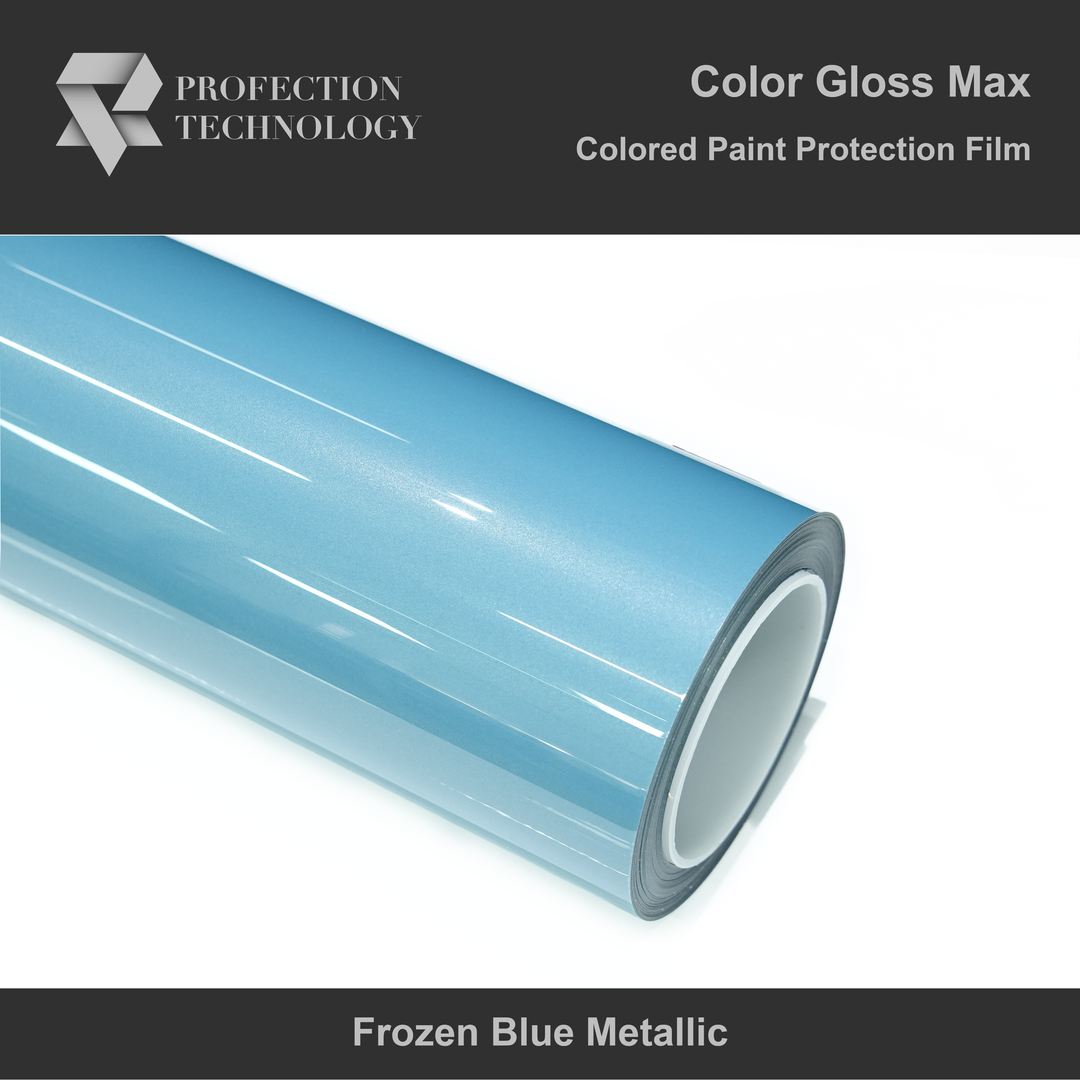 Max Gloss Paint Protection Film Frozen Blue Metallic