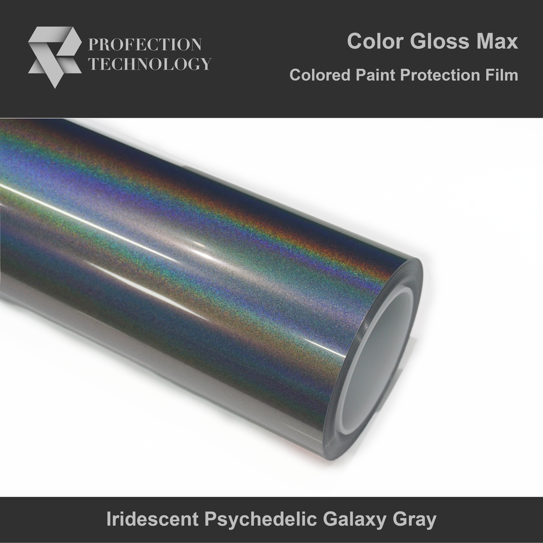 Max Gloss Paint Protection Film Iridescent Psychedelic Galaxy Gray