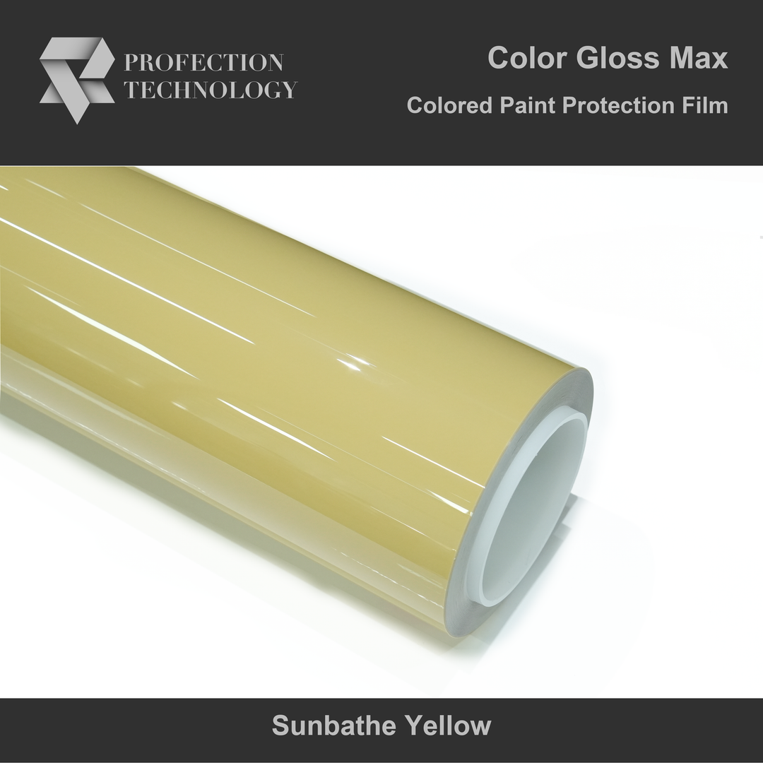 Max Gloss Paint Protection Film Flame Sunbathe Yellow