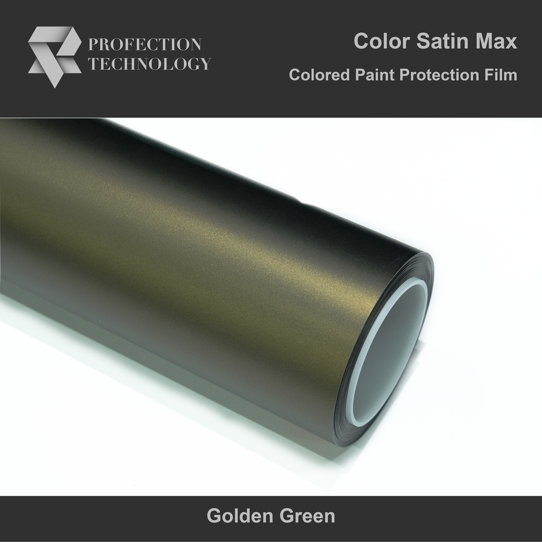 Max Satin Paint Protection Film Golden Green