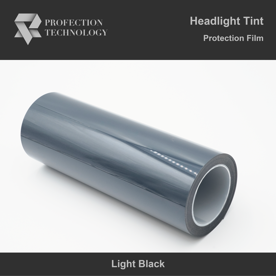 Headlight Tint Film Light Black