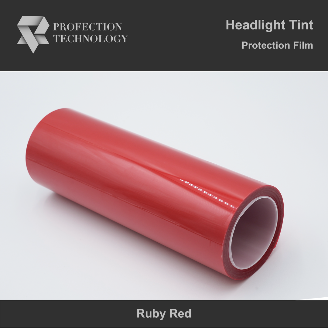 Ruby Red Color Tint Headlight Tint Film Ruby Red – PROFECTION